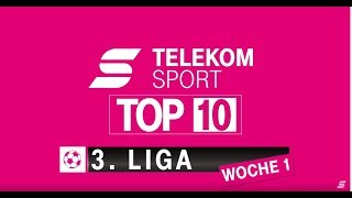 3. Liga Top 10  | Woche 1, 18/19 | Telekom Sport