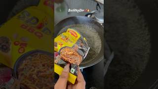 Super Spicy BBQ Maggi | Tried something New | Maggi Love | #Shorts #trending #viral #food #maggi