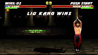 UMK3 (Arcade Kollection) Liu Kang vs Noob Saibot
