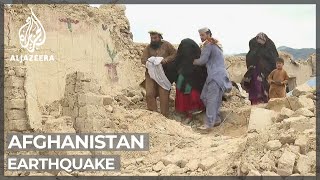 Afghan rescue workers scramble to reach earthquake survivors