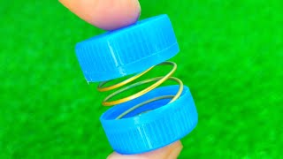 ✅ Super Genius Recycling Ideas With Plastic Bottle Cap !