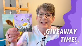 GIVEAWAY TIME!! Free Art Giveaway! THANK YOU For Your Support! By: Annie Troe