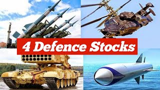 4 Defence Stocks 2024  बोहत पैसा बनाकर देगा | Multibagger Stocks | अभी पैसा लगादो 2030तक करोड़पति