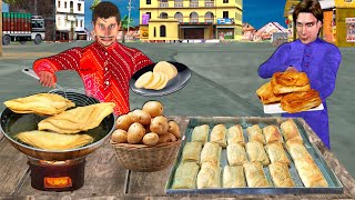 Aloo Puff Patties Recipe Bakery Style Aloo Puff Street Food Hindi Kahani Moral S