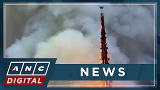 Fire breaks out at Copenhagen's historic stock exchange, spire collapses | ANC