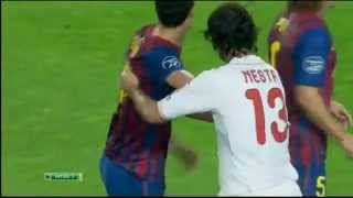 Messi Penalty Goal - Barcelona VS AC. Milan 2-1