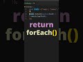 forEach loop in #javascript #shorts