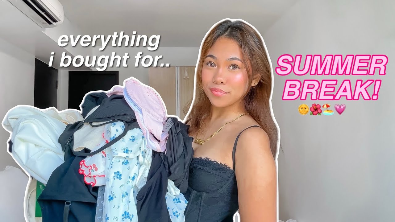 EVERYTHING I BOUGHT FOR SUMMER BREAK! *huge Shein Try On Haul* - YouTube