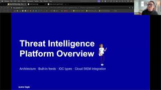 Threat Intel Options with Sumo Logic -- Customer Brown Bag -- May 21st, 2026