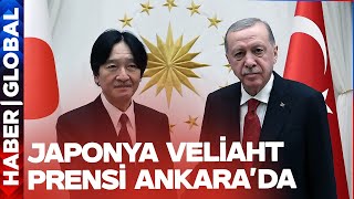 Cumhurbaşkanı Recep Tayyip Erdoğan, Japonya Veliaht Prensi Akshino Fumihito'yu kabul etti