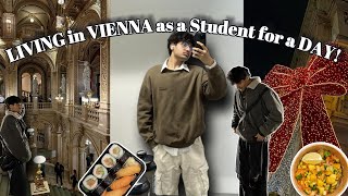 DAY IN MY LIFE AS A VIENNA STUDENT | cooking, school vlog, visting mall