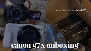 CANON G7X MARK II | first impressions + unboxing + review