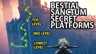 ELDEN RING - BESTIAL SANCTUM SECRET PLATFORMS FOR CINQUEDEA & DRAGONCREST SHIELD TALISMAN