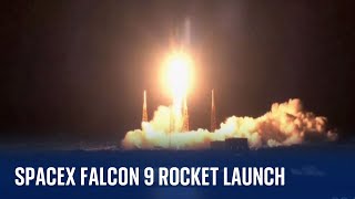 SpaceX launches Falcon 9 rocket from Cape Canaveral, Florida