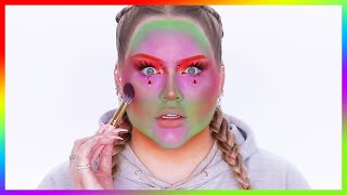Random Color Generator Makeup Challenge! | NikkieTutorials