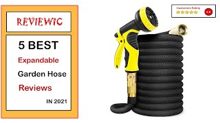 ✅ Best Expandable Garden Hose Reviews in 2023 ✨ Top 5 Tested & Buying Guide