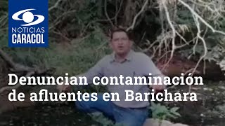 Denuncian contaminación de afluentes en Barichara por daños en planta de tratamiento de aguas