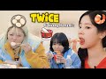 Twice Mukbang Moments #twice #mukbang #kpop #fyp #asmreating #eating #once #jyp#food | Sully Mukbang