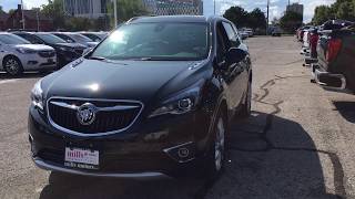 2020 Buick Envision AWD Premium Lane Keep Start Stop Function Sunroof Black Oshawa ON Stock #200048