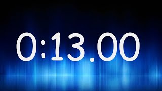 13 Second Timer - Countdown from 13 to 0