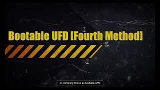 Bootable UFD [Fourth Method] ft. Windows 7 USB/DVD Download Tool