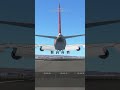 Butter landing  B747 #swiss001landing #shorts