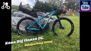 Kona Big Honzo DL Bikepacking Setup