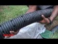 French Drain for Do It Yourself Project - by Apple Drains, Charlotte NC