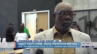 Lubbock NAACP raising awareness about youth crime, drug use