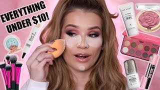FULL FACE NOTHING OVER $10! | AFFORDABLE Makeup Tutorial