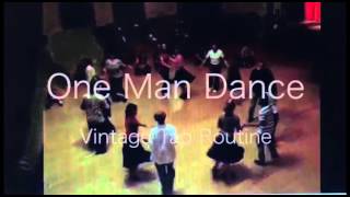 Swing Dance Aerials, Lindy Rueda, One Man Dance