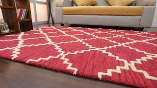 Hand Tufted Wool Area Rug