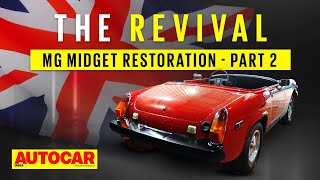 The Revival: MG Midget Restoration Project - Ep2: Paint it red | Feature | Autocar India