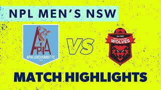 NPL Men's NSW Round 1 Highlights – APIA Leichhardt FC v Wollongong Wolves