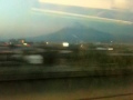 新幹線から富士山　2011 04 12　18：00頃