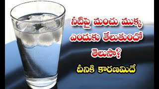 Why Ice Floats On Water Details - నీటిపై మంచు ముక్క ఎందుకు తేలుతుందో తెలుసా? దీనికి కార‌ణ‌మిదే | T