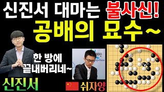 신진서 대마는 불사신인가~ 공배의 묘수로 진을 빼버리네! [신진서 9단 VS 쉬자양 9단 한중슈퍼매치 하이라이트 2021-09-10] #바둑 #신진서 #한중슈퍼매치