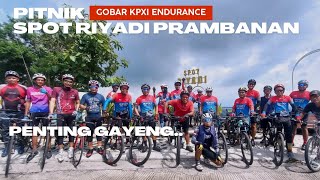 pitnik ke SPOT RIYADI PRAMBANAN dan PLAOSAN bersama KPXI SoloRaya | endurance ride