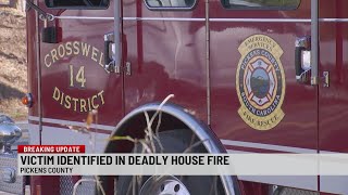 Coroner: One dead in Pickens Co. fire