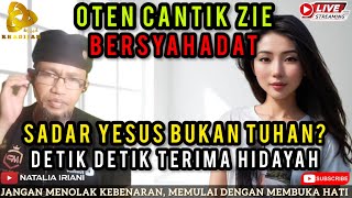 ALHAMDULILLAH PROSESI SYAHADAT OTEN CANTIK ZIE SETELAH BERDEBAT DENGAN USTADZ SUGI | KHADIJAH