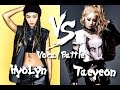 Hyolyn (SISTAR) VS Taeyeon (SNSD) - Vocal Battle (C5 - F#5 )