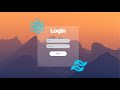 How to Make Login Form using React js and Tailwind css (frontend)
