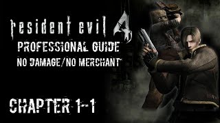 Resident Evil 4 (2005) - Professional Guide (No Damage/No Merchant) | Chapter 1-1