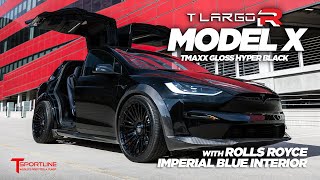 2025 Tesla Model X TLargo-R 💎 Wide Body Carbon Fiber Sport Package \u0026 Bespoke Custom Interior Build