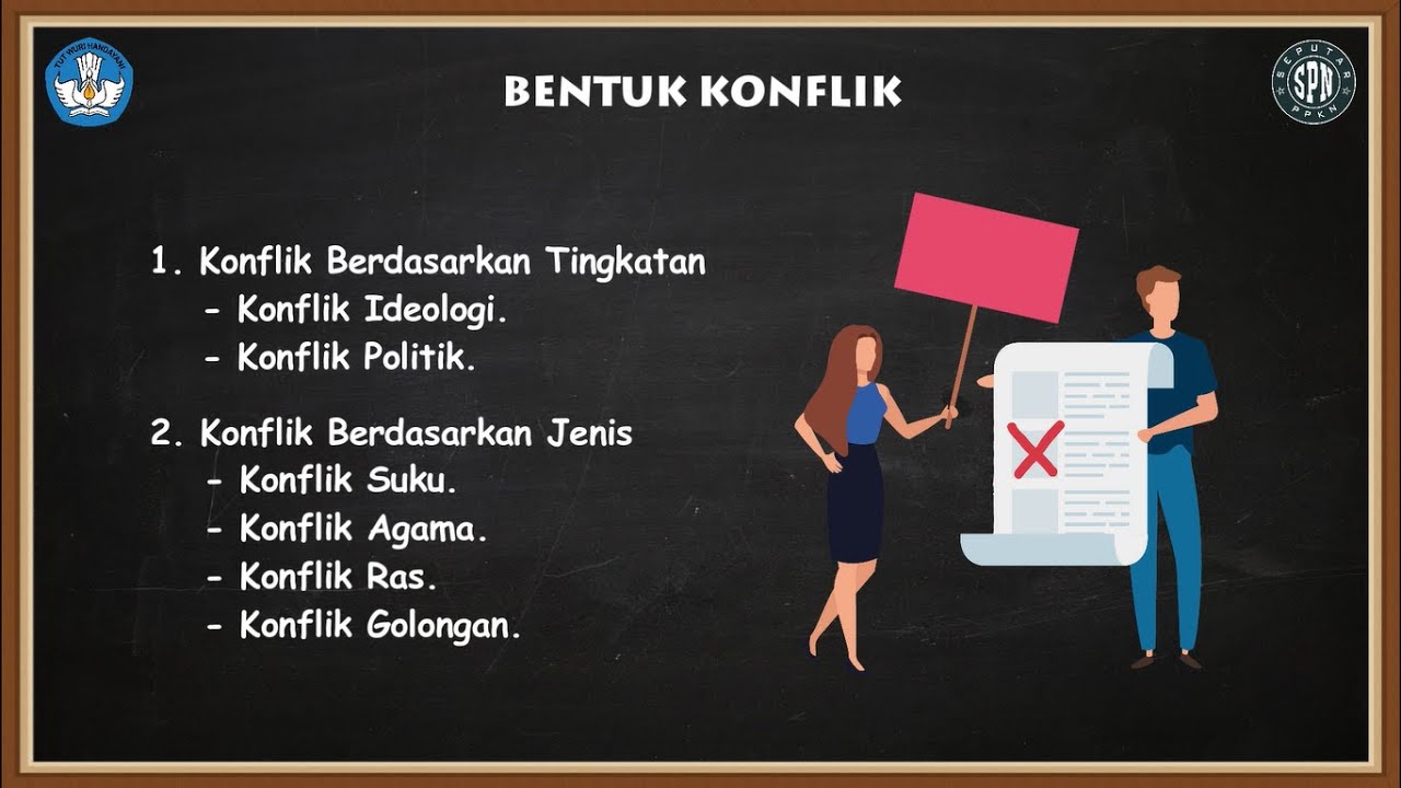 BENTUK KONFLIK DALAM MASYARAKAT - YouTube