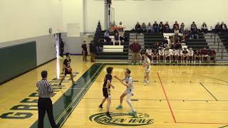 Lenox Millionaires vs. Greenfield Green Wave - Boys Varsity Basketball, 2/9/24