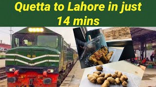 Quetta to Lahore by Train | Beautiful Balochistan | Staions during Train Journey