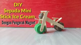 DIY Sepeda Mini Magnet Stick Ice Cream,