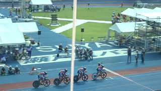 第72回国民体育大会・自転車競技会／男子4kmチーム・パシュート予選7組、H：和歌山県　B：静岡県