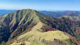 【日本百名山】剣山からみる次郎笈【徳島県】